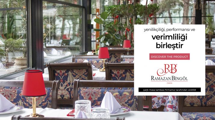 Ramazan Bingöl Şarjlı Masa Lambası